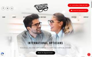 International Opticians website