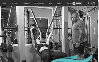 Push PTS - GYM & Fitness Center of Coral Terrace website