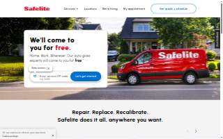 Safelite AutoGlass website