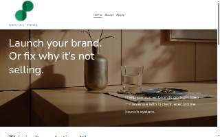 Social Tone Marketing website