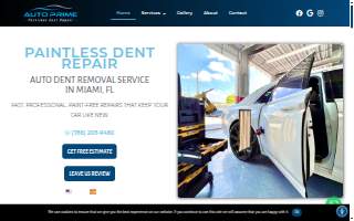 Auto Prime - Paintless Dent Removal website