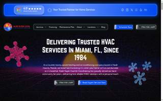 Dade Super Cool Air Conditioning website