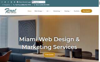 Final Web Design website