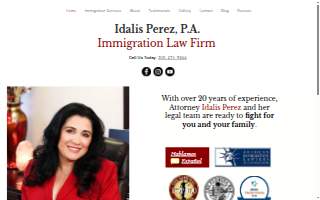 Idalis Perez, PA website