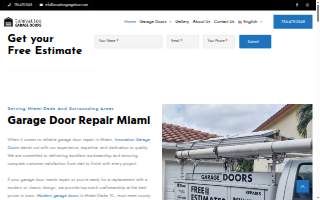 Innovation Garage Doors corp website