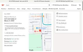 Walgreens website