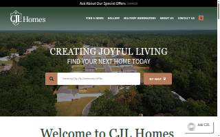 CJL Homes website
