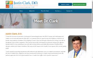 Clark Justin DO website