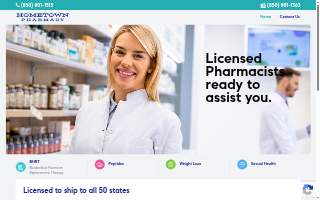 Hometown Pharmacy website