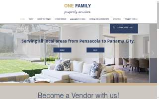 ONE Family Property Services website