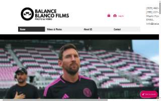 Balance Blanco Films website