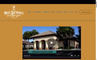 Holy Smokes Cutler Bay website