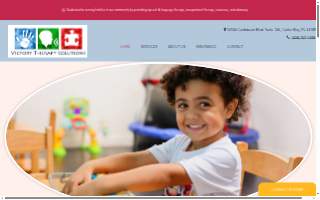 Victory Therapy Solutions website