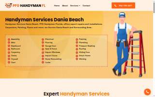 High Quality Handyman website