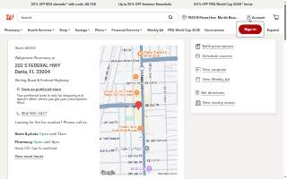 Walgreens Drug store website