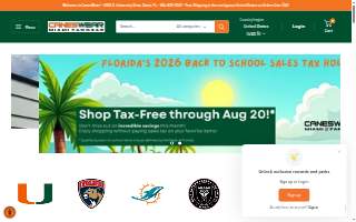 CanesWear at Miami FanWear website