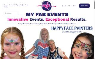 My FAB Events website