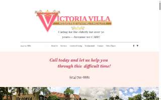 Victoria Villa Assisted Living website