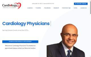 Cardiology Physicians website