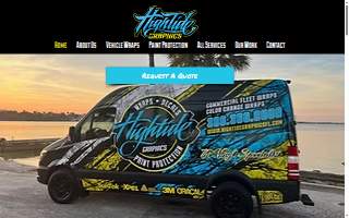 High Tide Graphics website