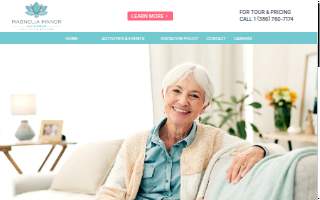 Magnolia Manor Assisted Living website