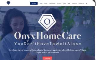 Onyx Home Care website