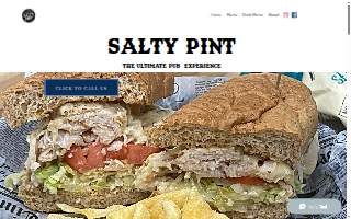 Salty Pint website