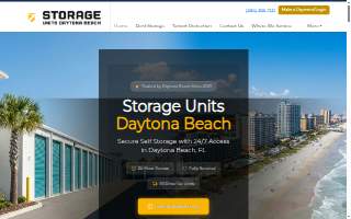 Storage Units Daytona Beach website