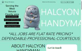 Halcyon Handyman website