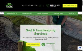 Local Sod and Landscape website
