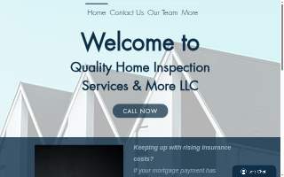 Quality Home Inspection Services & More LLC website