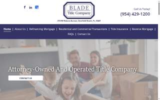 Blade Title website
