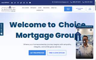 Choice Mortgage Group website