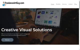 Freelance Art Guy website