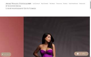 Jennifer Ubinas Photography website