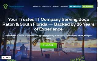 QuestingHound | IT Support Company & Managed IT Services website