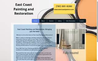 East Coast Aircraft Paint & Interior website