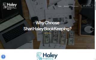 Haley Bookkeeping and Administrative Services website
