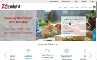 Insight Credit Union of The Villages website