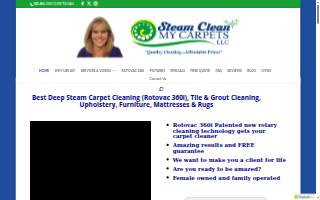 Steam Clean My Carpets, LLC of DeLand website