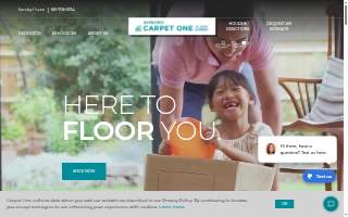 Barnards Carpet One Floor & Home website