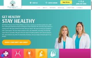 Holistic Primary Care of Delray Beach website