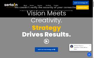 Sertain Creative | Branding & Digital Marketing Agency Florida website