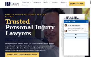 The Russo Firm - Delray Beach website