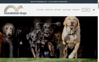 Wanderlust Dogs - Delray Beach website