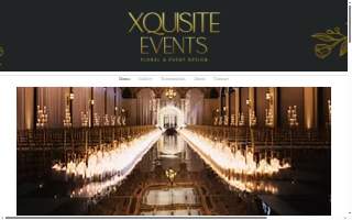 Xquisite Events of Delray Beach website