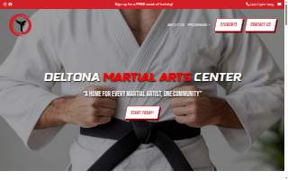 Deltona Martial Arts Center website