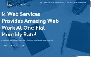 i4 Web Services - SEO Marketing website