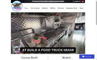 Build a Food Truck Miami website