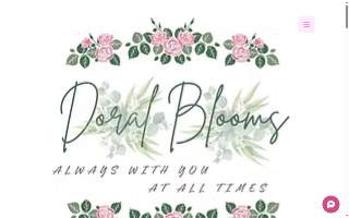 Doral Blooms LLC website